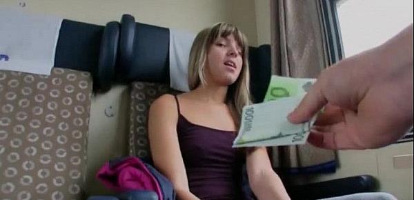 Pretty teen Gina Gerson banged for money